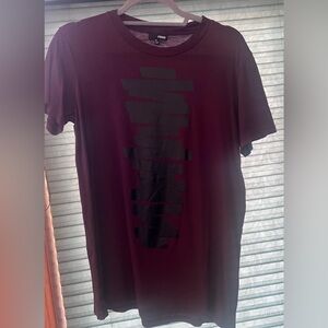 Wilfred Free T shirt with leather like design